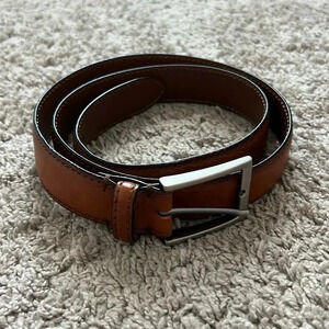 JOS A BANK Brown Leather Belt
